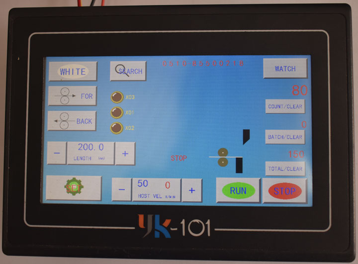 YK-101触摸屏控制系统英文版